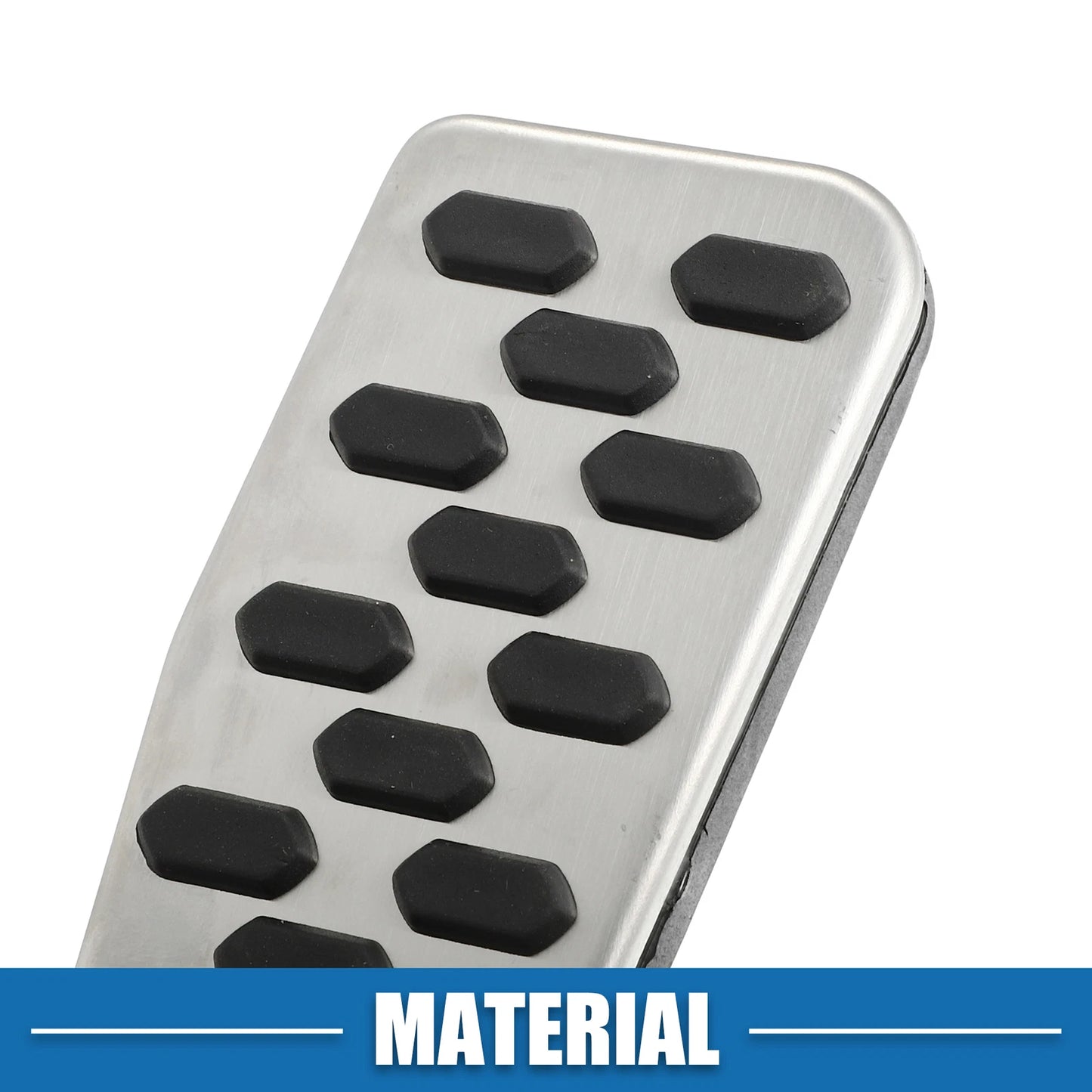 Gas Brake Pedal Cover for Jeep Wrangler JL (2018-2023) - Foot Pedals Set of 1