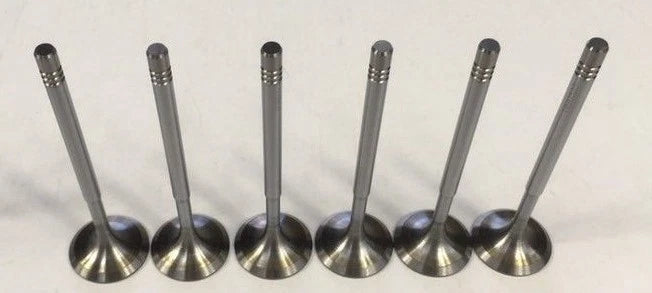 GUIDES EXHAUST VALVES STEM SEALS 6x for VW Polo Fabia Praktik Ibiza 1.2 12V