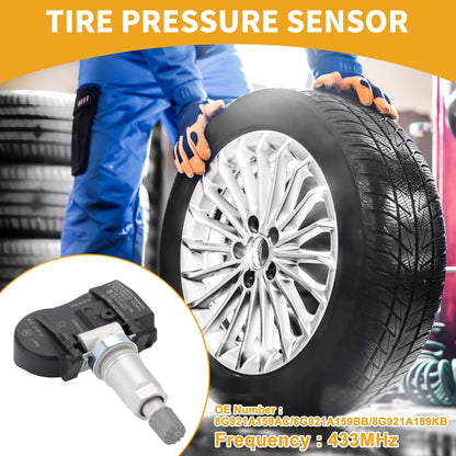 Tire Pressure Sensor 1 x for Ford S-Max (2006-2015) TPMS 433MHz
