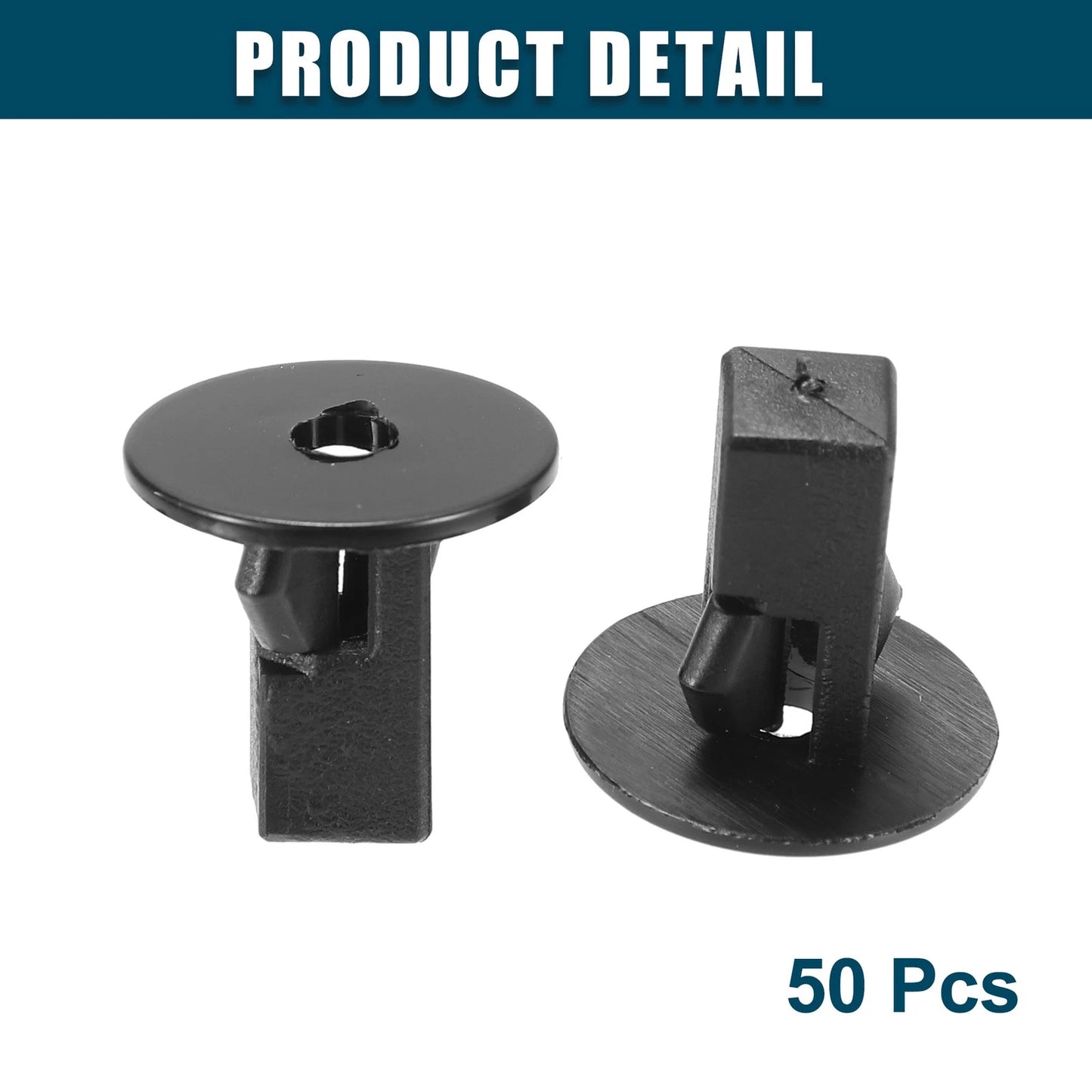 Fender Liner Clips for Toyota Corolla (50 Pcs) Black
