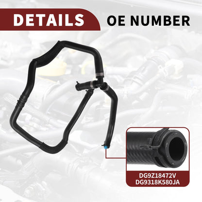 Heater Hose for Ford Fusion 2.0L, Lincoln MKZ (2013-2016)