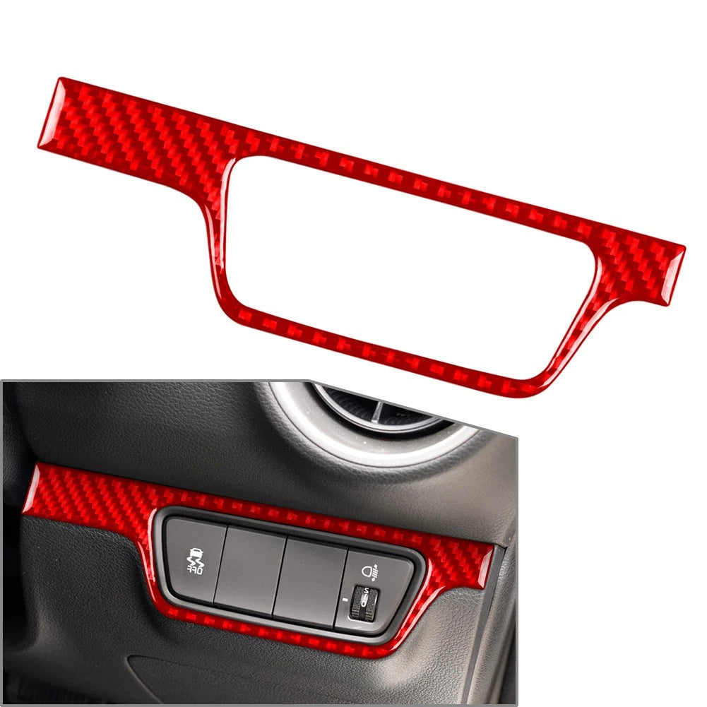 Headlight Control Switch Button Panel Cover Trim for Kia Forte Cerato K3 (2019-2023)