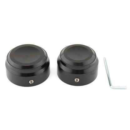 Rear Axle Covers 2 x Black Aluminum for Harley Nightster 975 (2022+)
