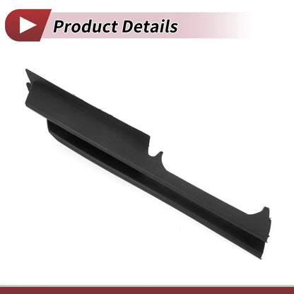 Front Left Fog Light Grill for BMW 320i (2002-2005) - 1 x Black Lens