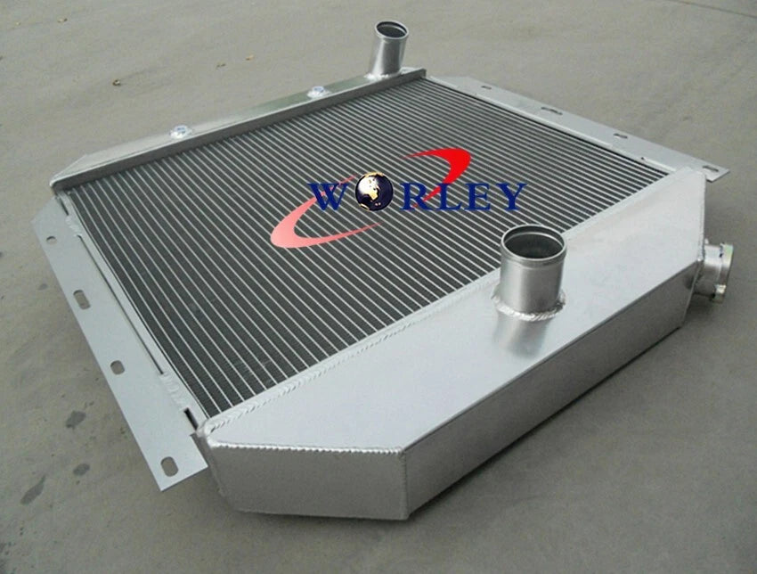 3 Row Radiator & Fan for 1951-1957 International Harvester L/R/S Truck