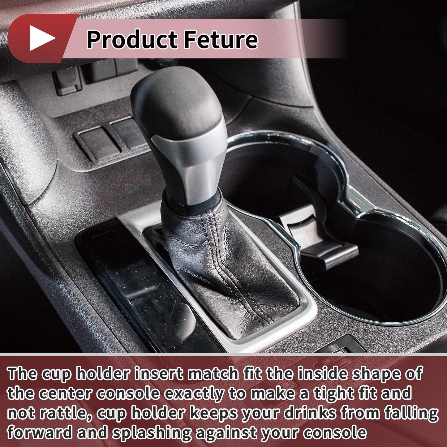 Cup Holder Divider Insert for Lexus RX350 (2010-2015)