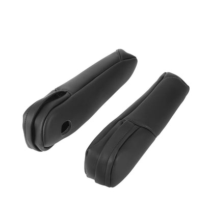 Black Front Seat Armrest Cover with Red Line for Honda CR-V (2007-2009)