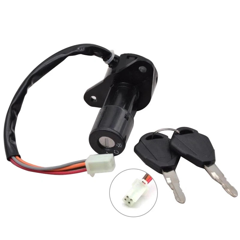 Ignition Key Set for Suzuki GS125 Motorcycle Security (New)