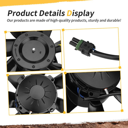 Radiator Cooling Fan for Can-Am Maverick Outlander Renegade 1000 1000R