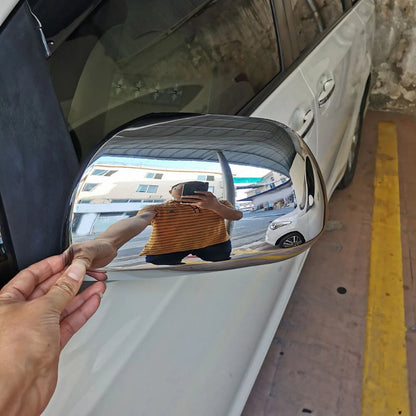 Rear View Mirror Lid Covers for 2011-2020 Toyota Sienna Chrome