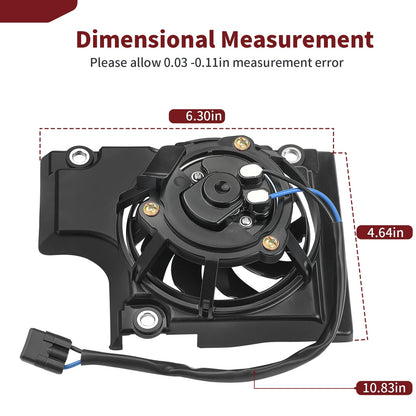 Radiator Fan Kit for Yamaha YZ450FX WR450F (2019–2023)