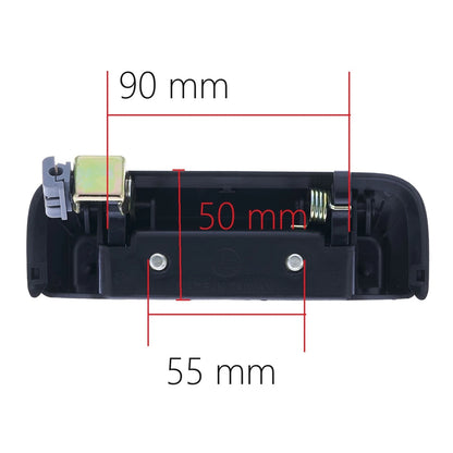 Textured Black Tailgate Handle for Mitsubishi Triton MQ MR (2015 - Present)