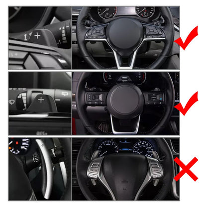 Steering Wheel Shift Paddle Extensions for Nissan, Infiniti, Mitsubishi (Various)
