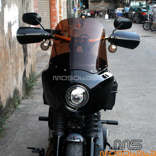 15" Smoke Windshield Fairing for Harley Dyna Wide Glide FXDWG (2006-2017)