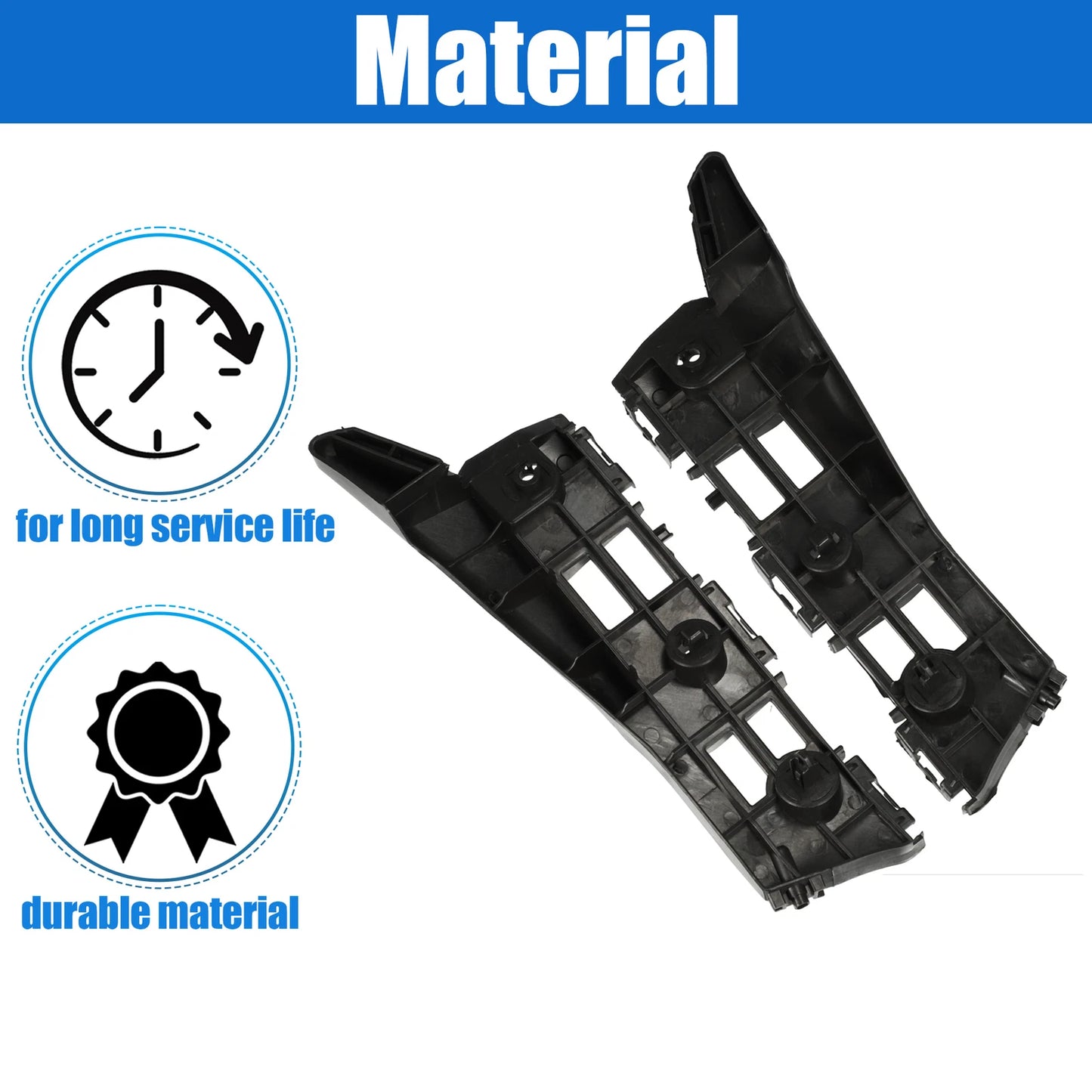 Left & Right Front Bumper Guides for Toyota