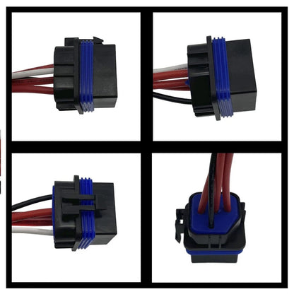1x Waterproof 12V 5pin 60/80A Automotive Relay With Pigtail Heavy Duty for Cars