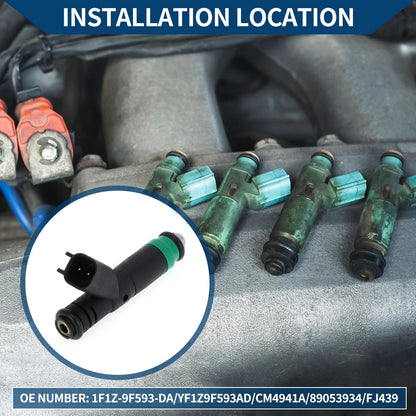 Fuel Injector for Ford Ranger 3.0L (2001-2003) 1 Pc Black