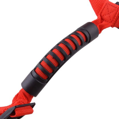 4pcs Red Roll Bar Grab Handles for Jeep Wrangler 1955-2021