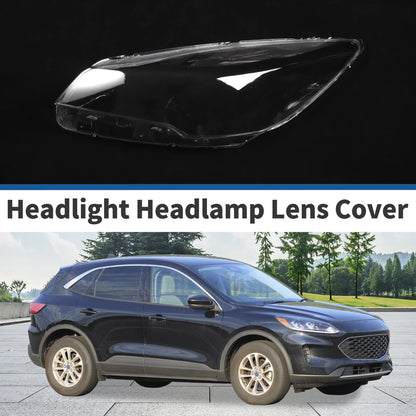 Car Front Left Headlight Lens Cover for Ford Escape (2013-2016)