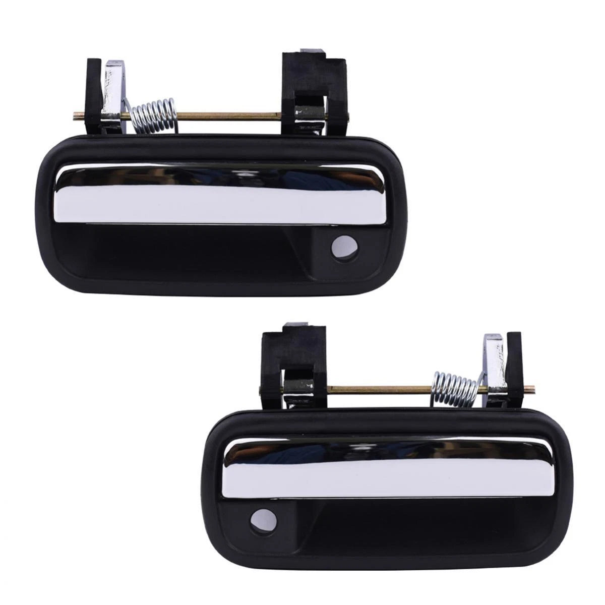 Outer Door Handle Front L+R Chrome Fits Toyota Hilux LN85 LN90 UTE 1989-95 D01