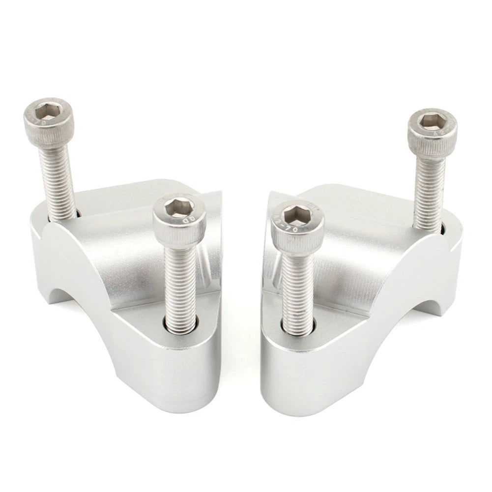 Silver Handlebar Risers for Tiger 1200 GT Pro (2023)