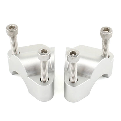 Silver Handlebar Risers for Tiger 1200 GT Pro (2023)