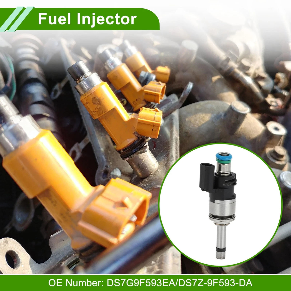 Fuel Injector for Ford Kuga Mk2 1.5 EcoBoost (2014-2018)