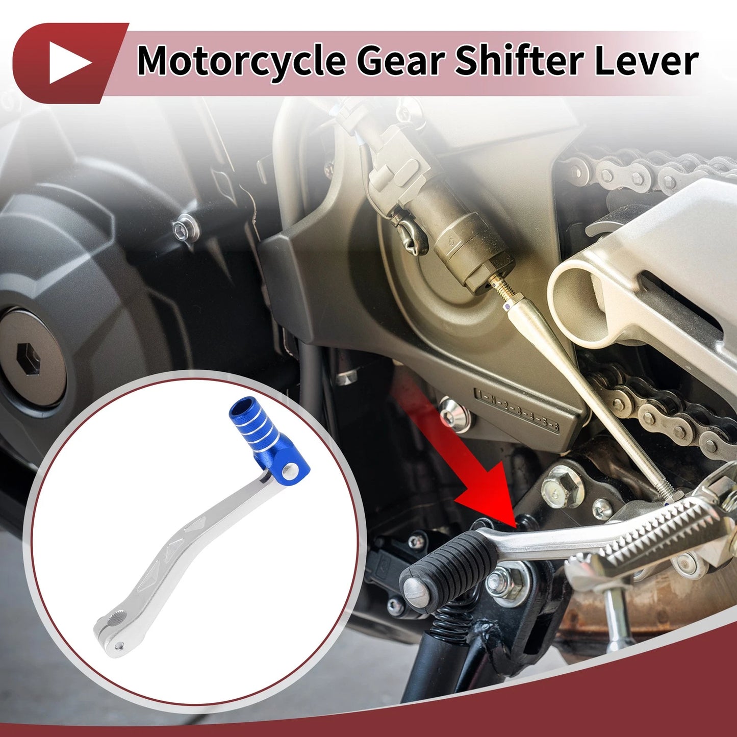 2x Shifter Levers for Yamaha TTR 50cc