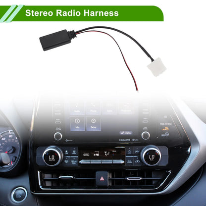 Stereo Radio Bluetooth AUX Adapter Cable for Mazda 3 (2006)