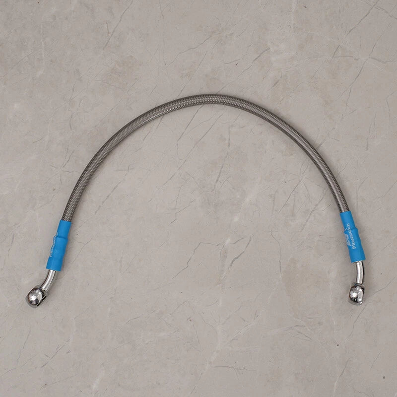45cm Stainless Steel Braided Brake Oil Hose for Universal Motorcycles