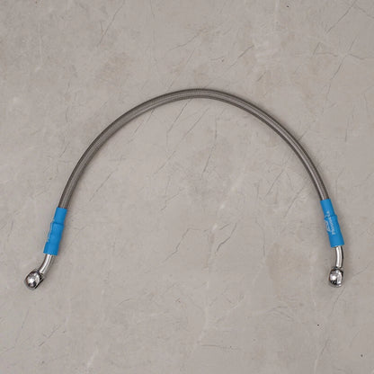 45cm Stainless Steel Braided Brake Oil Hose for Universal Motorcycles