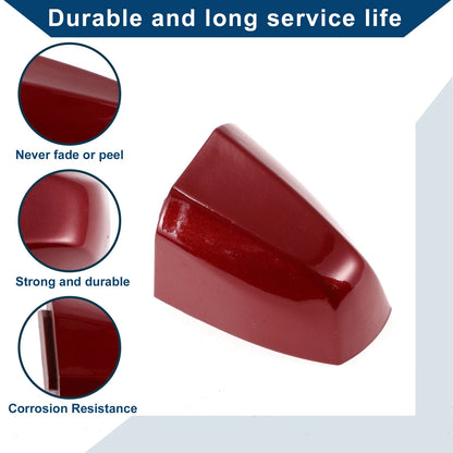 Exterior Door Handle Cover Trim for BMW X1 X2 X5 X6 2014-2019 Red ABS
