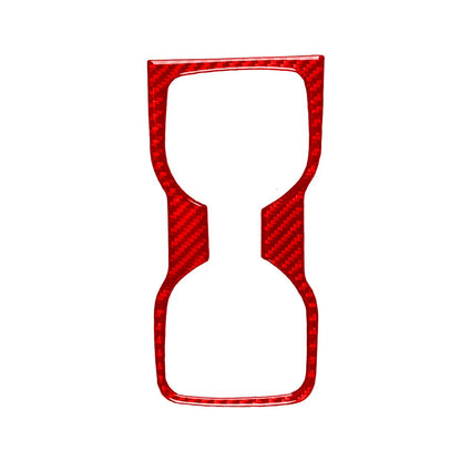Carbon Fiber Cup Holder Cover Trim for Ford Ranger Sport (2019-2022)