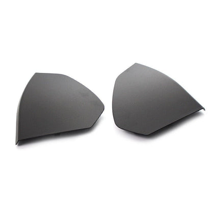 Black Front Door Upper Cover Trim Pair for Mercedes Benz E-Class (2003-2009)