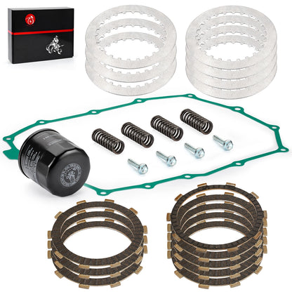Clutch Friction Steel Plates Kit for Honda Shadow ACE 750 VT750C (1998–2003)