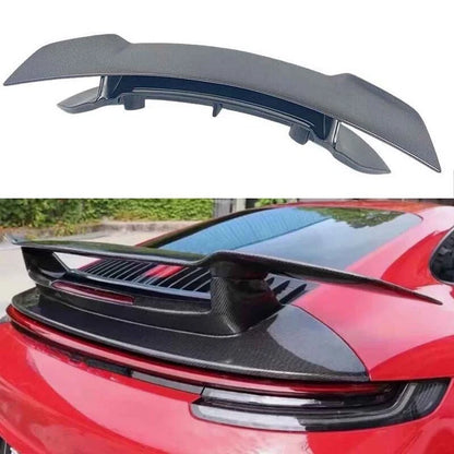 Carbon Fiber Rear Trunk Spoiler Wing DMC Fit For Porsche Carrera 911 992 2022-23