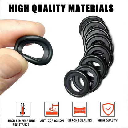 50 Pcs Rubber Oil Drain Plug Gasket Washers for Buick Chevrolet (M12)