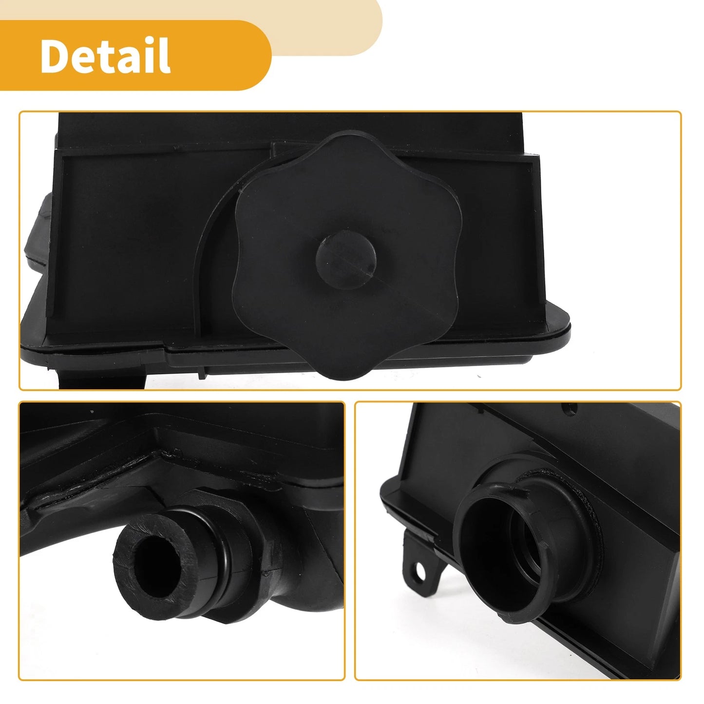 Power Steering Reservoir for Ford Focus 2010-2011 Plastic Black