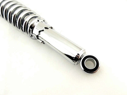 365mm JBS Chrome Rear Shock Absorbers for Suzuki GS650 Katana (1983-1989)