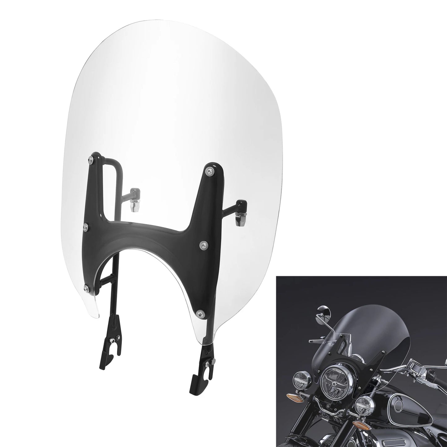 22" Windshield Bracket for BMW R18 Classic (2021-2025)