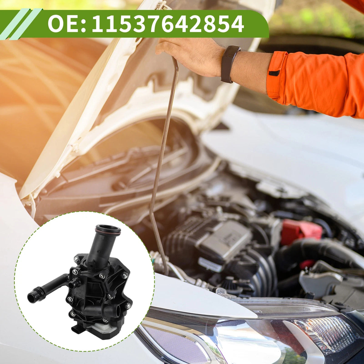 Engine Coolant Thermostat Housing for BMW 540i xDrive (2017-2020)
