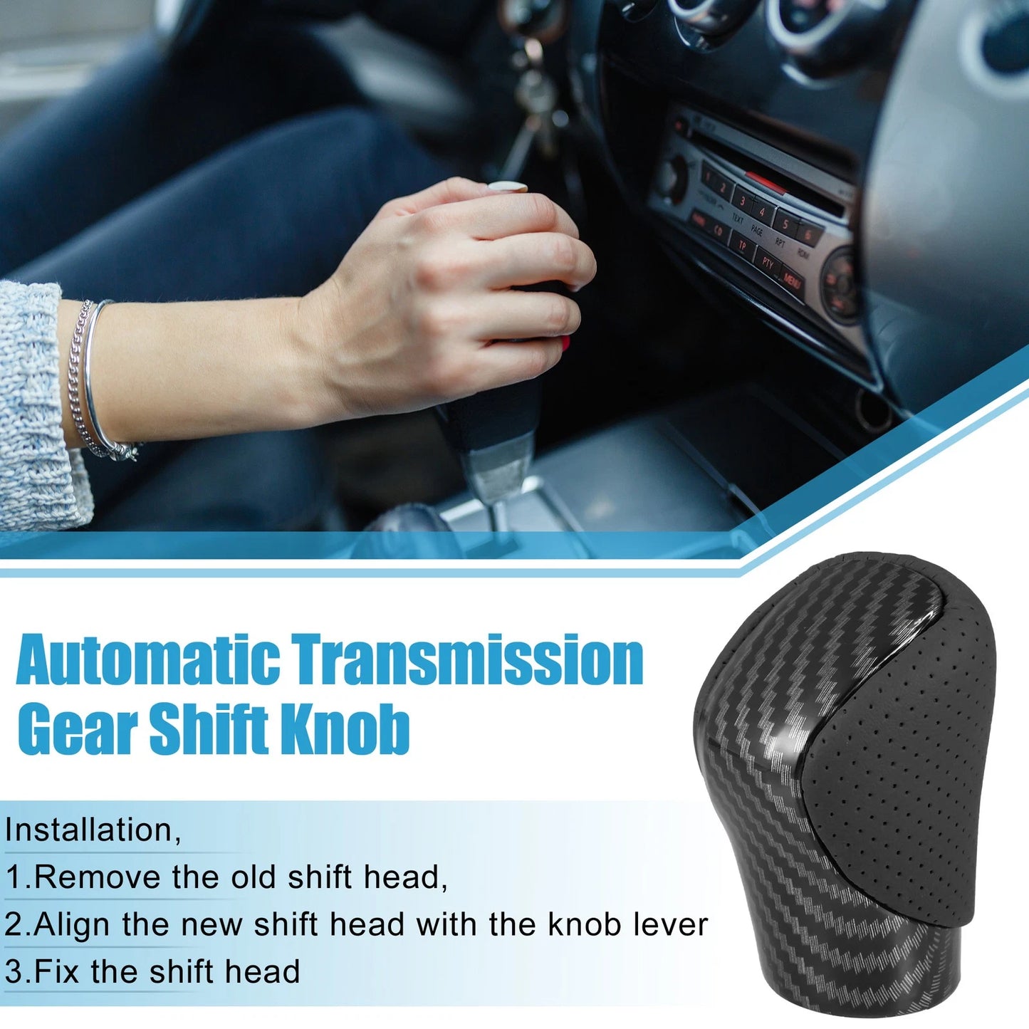 Carbon Fiber Gear Shift Knob for Lexus