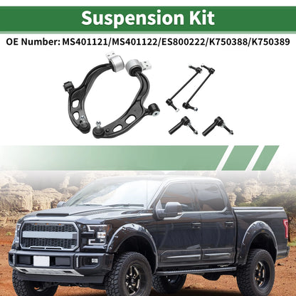 6 Pcs Front Lower Control Arms for Ford Flex (2010-2012)