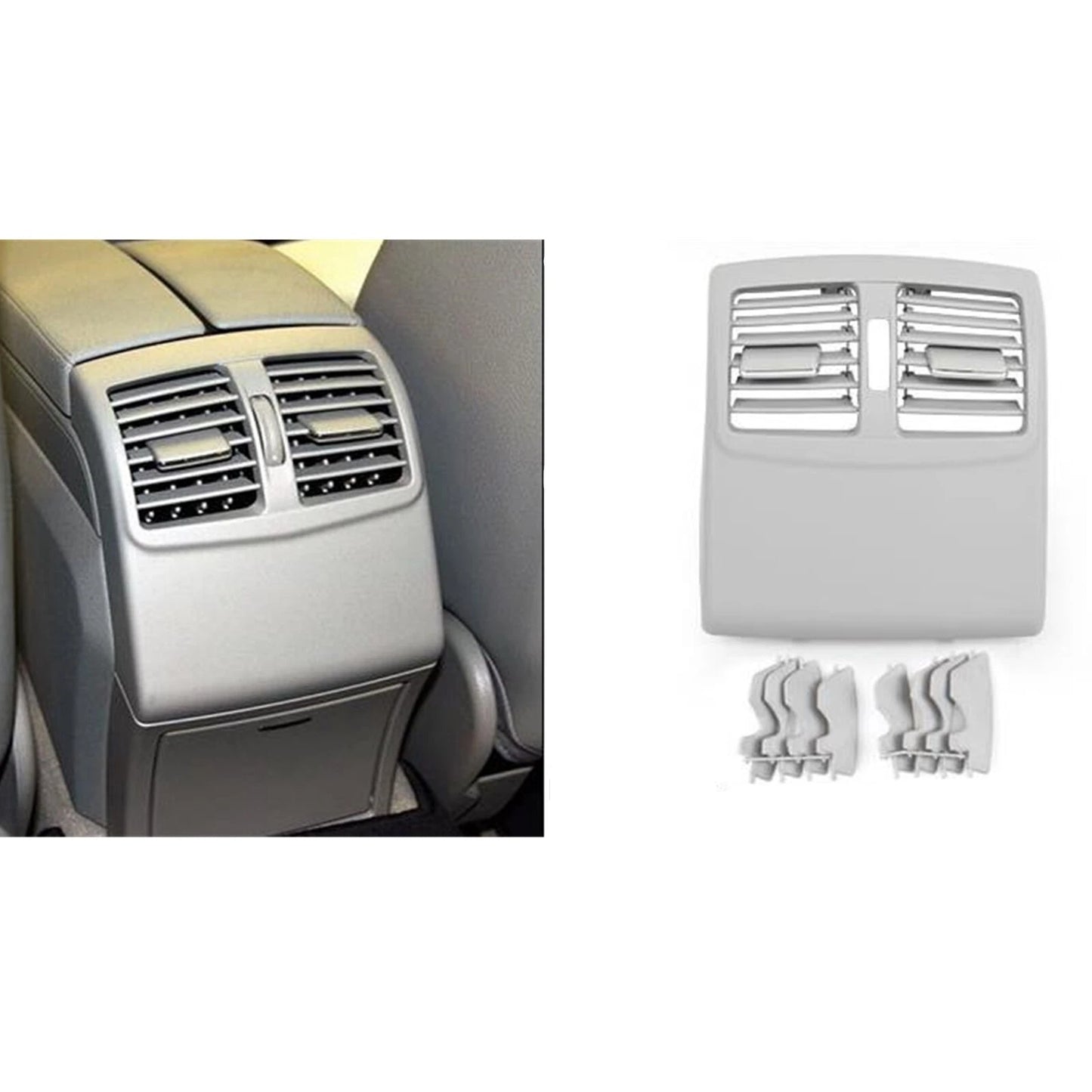 Rear Air Outlet Vent Frame Cover for Mercedes W212 E Class (2009-2011)