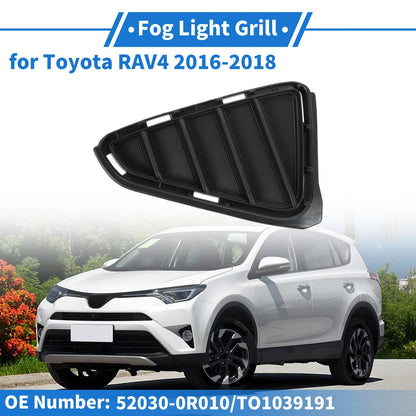 Front Right Bumper Fog Light Cover for Toyota RAV4 (2016–2018)