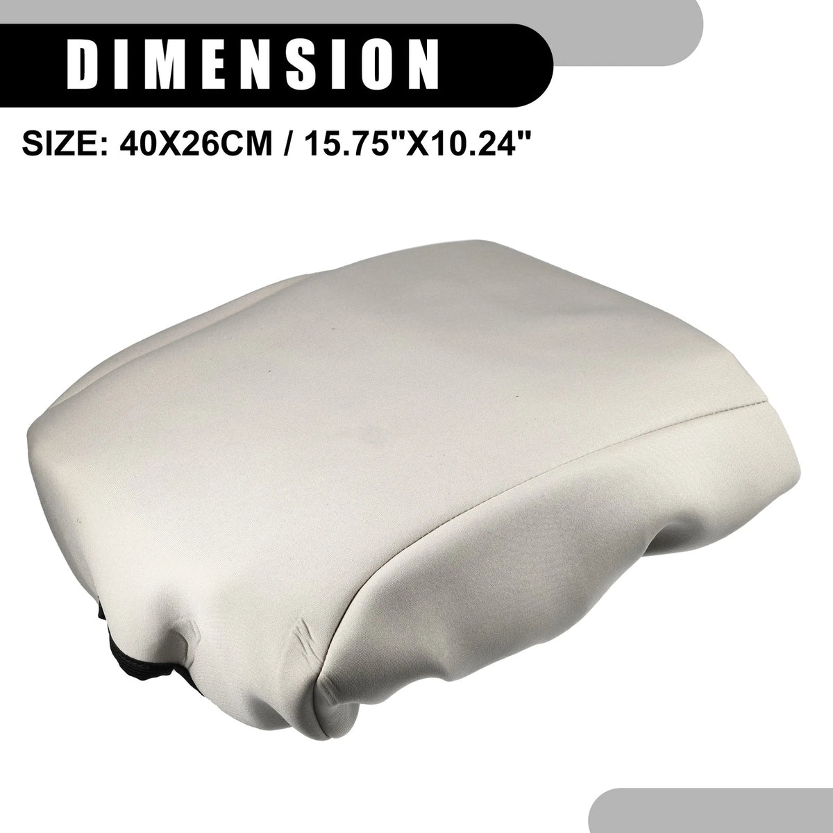 Beige Center Console Armrest Cover for Ford F-150 (2021-2023)