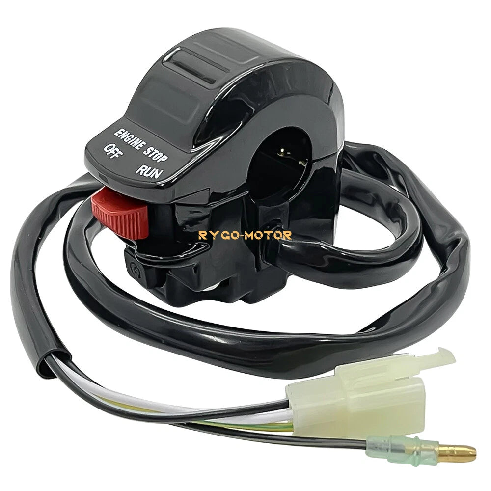 Left Handle Switch Start/Stop Button for Suzuki Quadsport 80 (1987–2006)