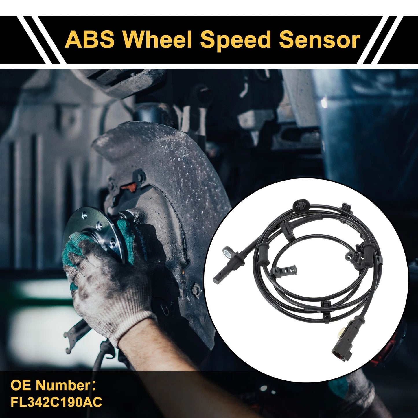 ABS Wheel Speed Sensor for Ford Mustang (2015-2020)