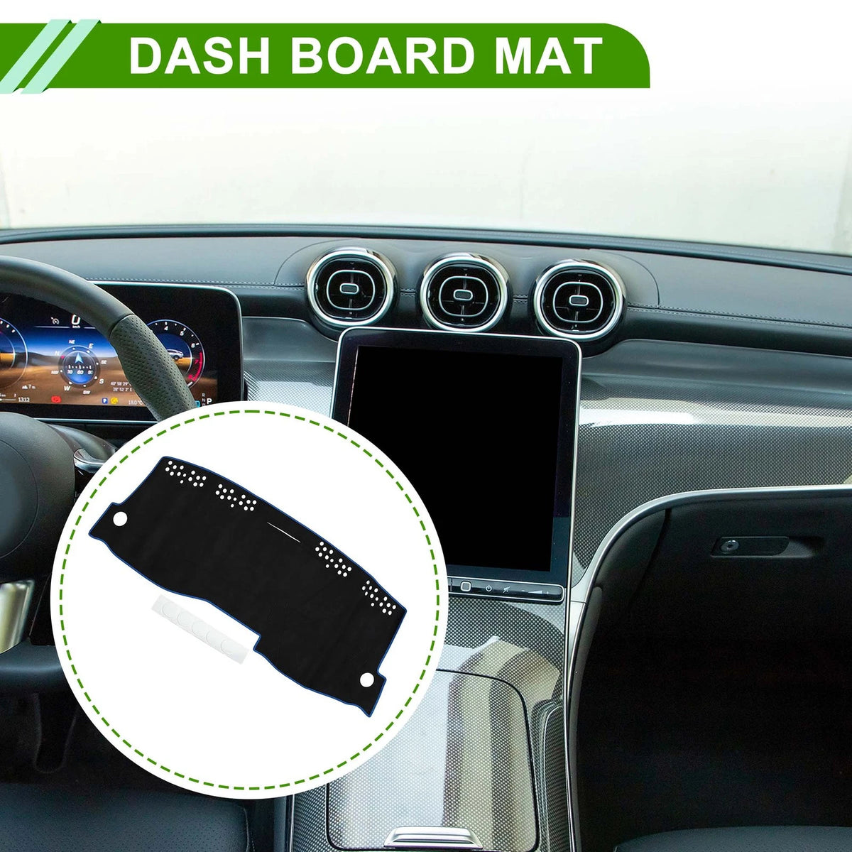 Dashboard Dash Cover Mat for Mercedes Benz W246 B180 B200 B250 B260 (2012-2019)