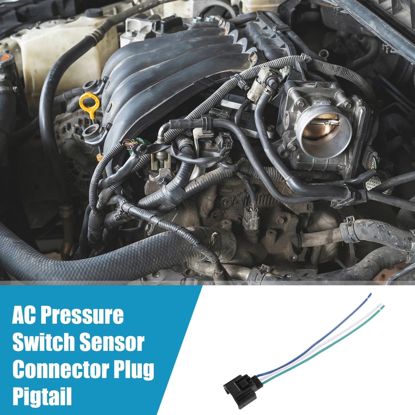 AC Pressure Switch Sensor Connector Plug for Nissan Altima (2002-2006)